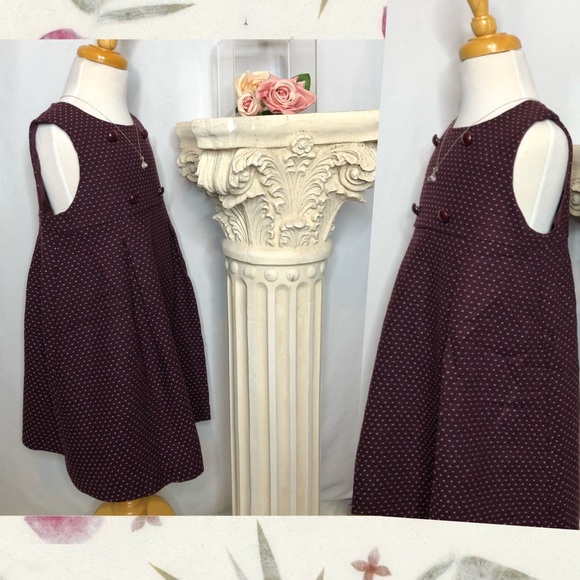 💝👼😇 -🎉HP🎉Best & Co. - Girl's Luxury Shift Dress - Size 5/6 - Picture 5 of 6